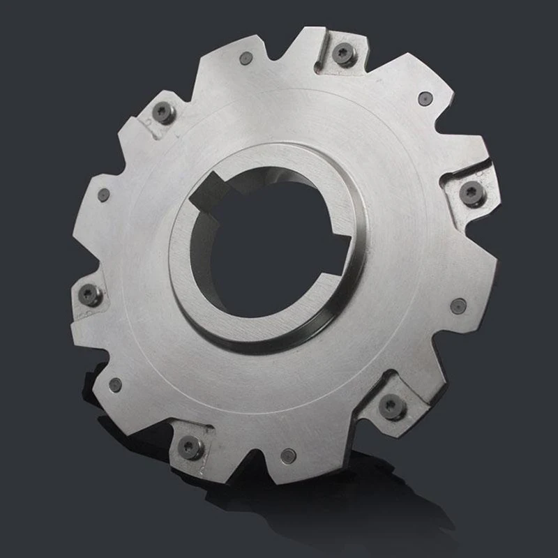 

PT02.12J Indexable CNC Milling 27.100.10.H4 H5 H6 Alloy Steel Cutting PT02 Three Sided Edge Milling Cutter