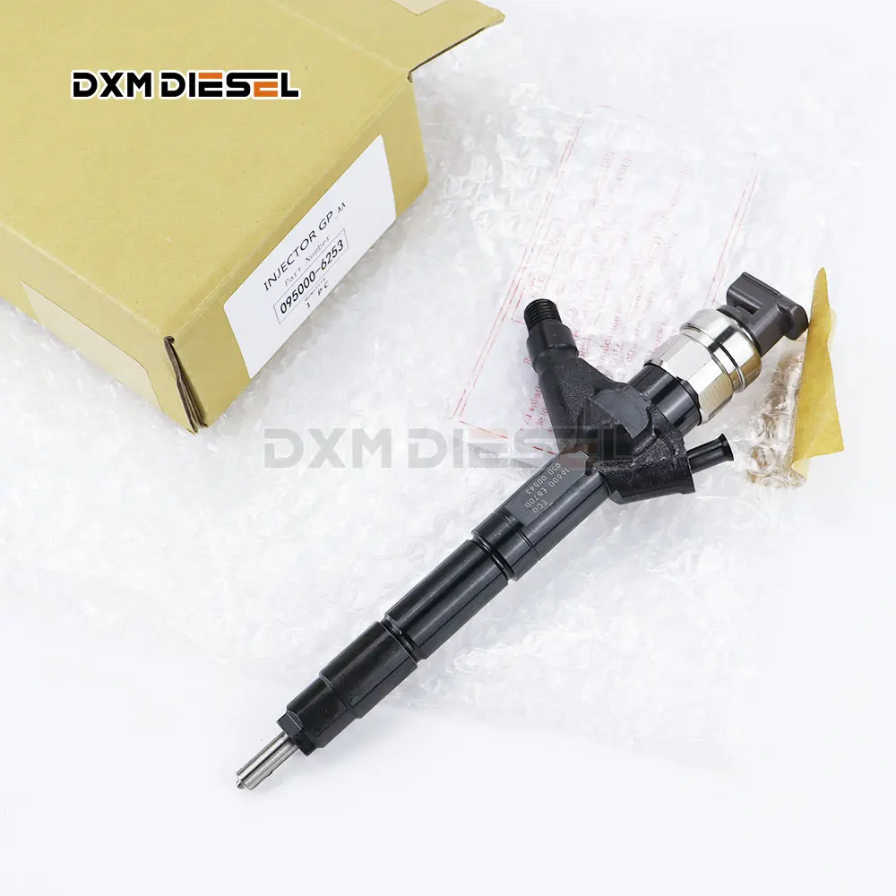 DXM 095000-6250 DIESEL FUEL INJECTOR DCRI106250 Common Rail Injection 095000-6251 for TOYOTA Nissan 16600-EB70A 16600-EB70B