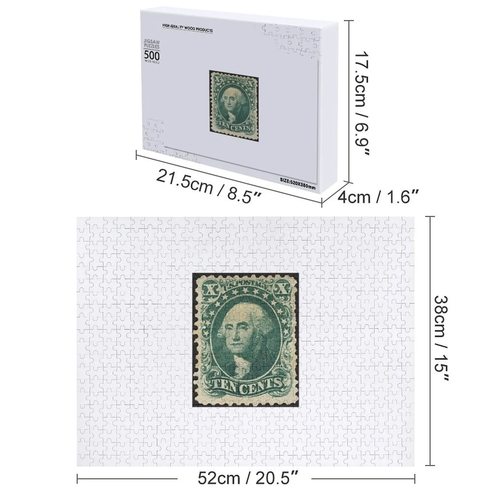 Dez centavos quebra-cabeça personalizável presente da criança foto presentes personalizados presente personalizado quebra-cabeça personalizado