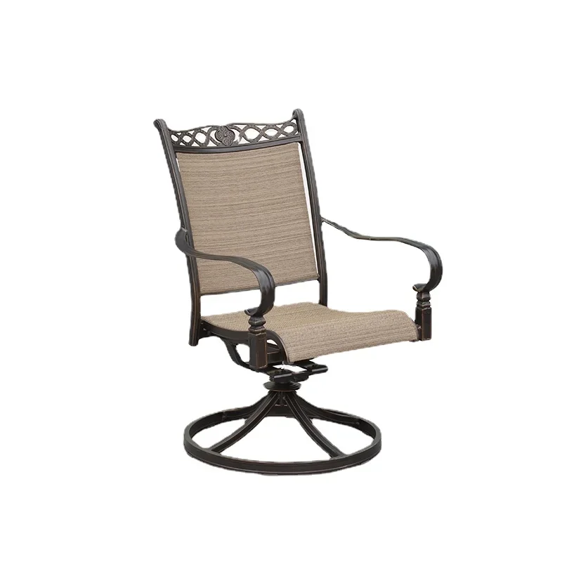 Xk Outdoor Chair Courtyard Leisure Alloy Chair Outdoor Terrace Nordic Balcony