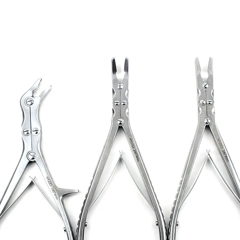 

180mm/240mm Orthopedic Double Joint Rongeur Straight Bone Rongeurs Stainless Steel Orthopedic Instrument