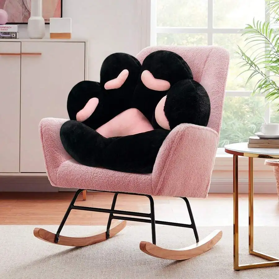 Ultra-Soft L-Shape Floor Seat Cushion - Compact Lounge Chair For Gamers & Home Office - Cozy 28x24 Inch Plush Pad For Dorm Or Ap