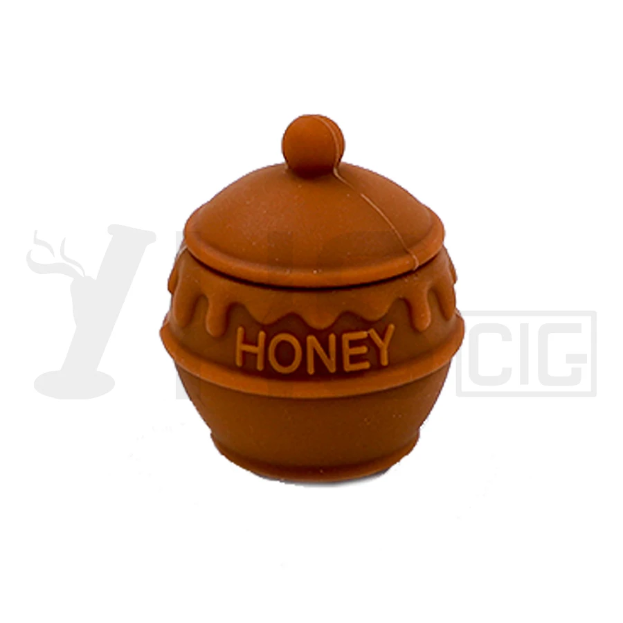 5ml 1pc Honeybee Silicon Box New Design For Storage Food Safe Brown Color Container Crafts