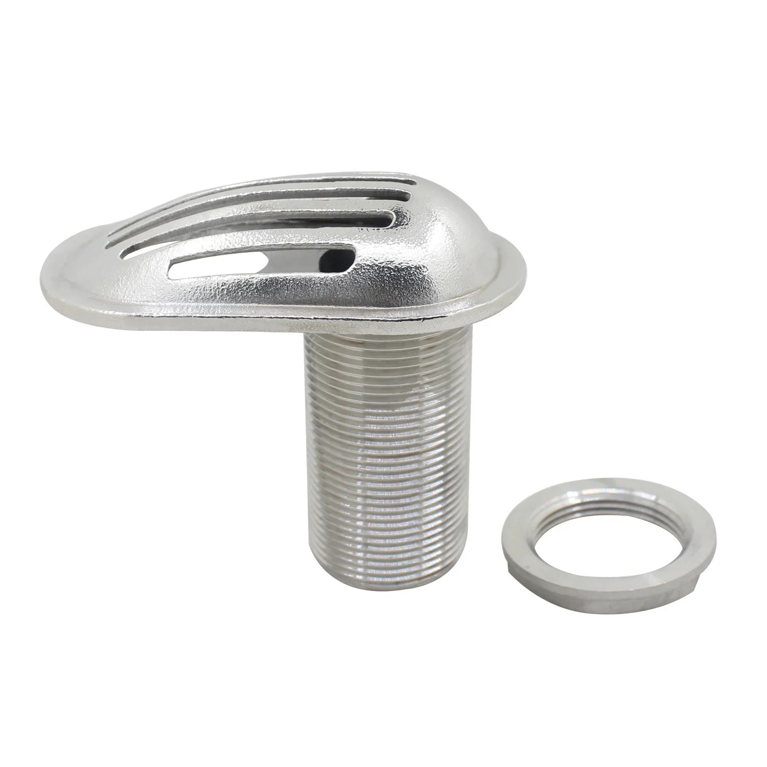 316 Stainless Steel Boat Intake Strainer Marine Water Outlet Hose Pipe Thru-Hull Pump Hose Fitting Intake Straine for Yacht Boat