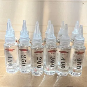 Minyak Silikon Kejut Mobil RC untuk Mobil Remote Control Perayap Model 1/10 Truk Monster Drifting Universal Truk Kursus Singkat 8 menara penjualan terbaik pro - №