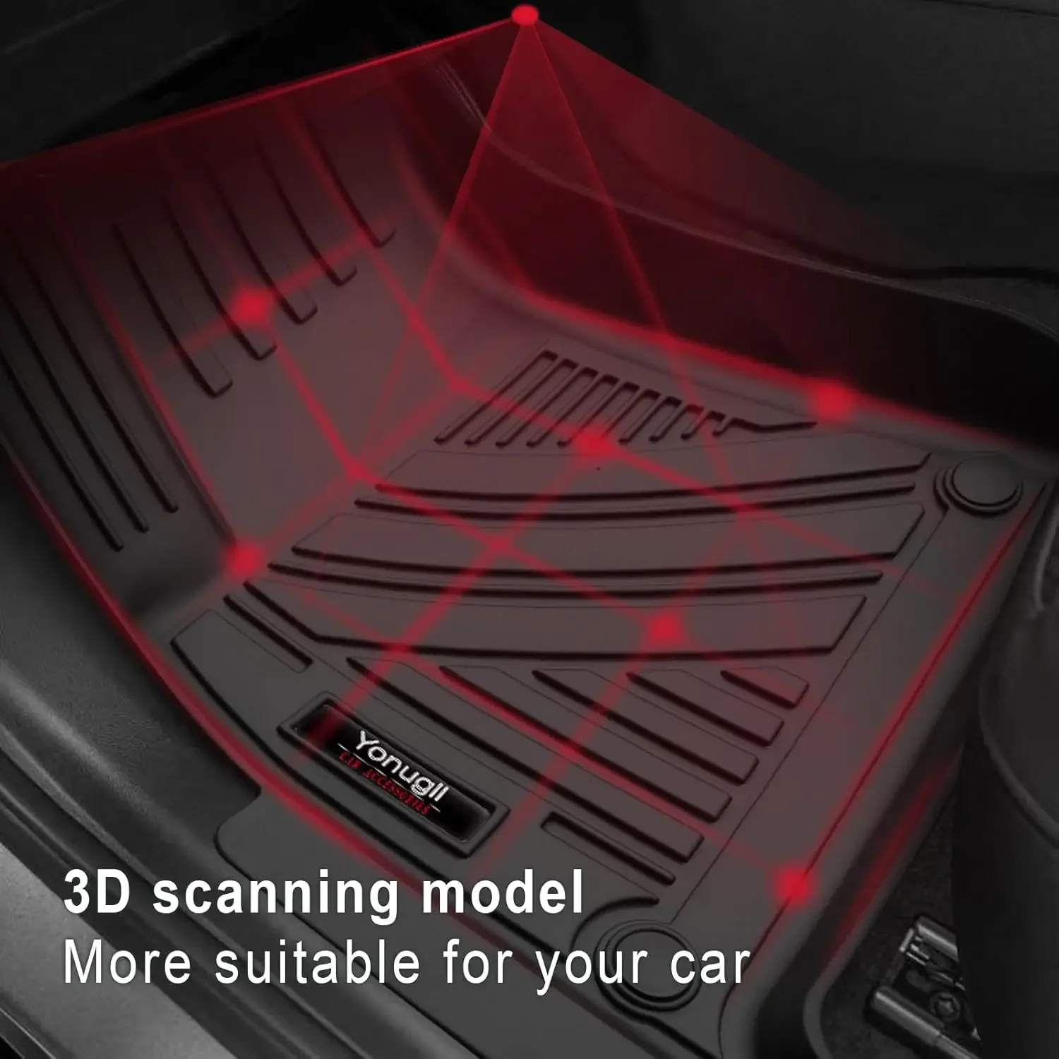 ل ريفيان R1S 2022-2025 الحصير 3 صفوف الحصير البضائع 2nd 3rd مسند الظهر الحصير العلوي السفلي الطبقة الجبهة فرش حصيرة لجميع الأحوال الجوية TPE