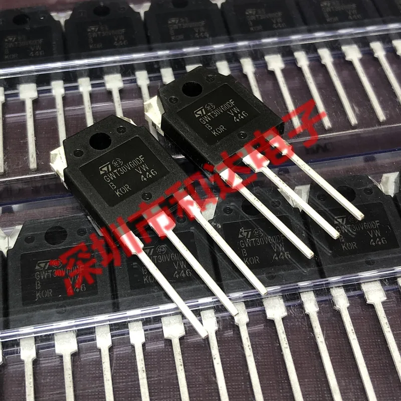 5PCS-10PCS GWT30V60DFB STGWT30V60DFB TO-3P 600V 60A ON STOCK NEW AND ORIGINAL