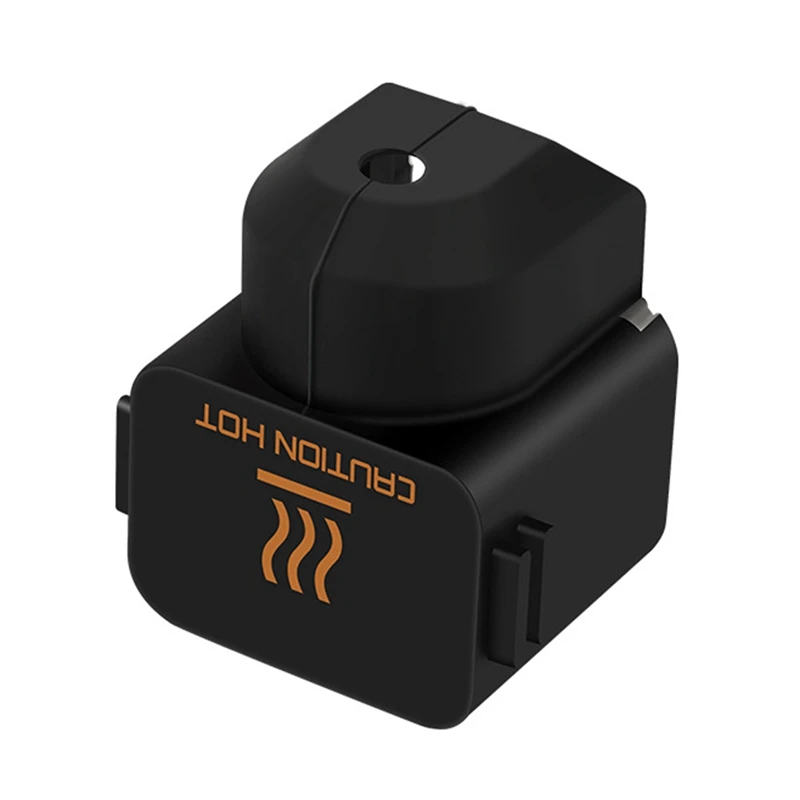 6-teilige Hotend-Silikons ocken für Drucker, Hochtemperatur-Extruder-Heiz block abdeckung aus schwarzem Kieselgel für Bambus labor a1/a1 mini