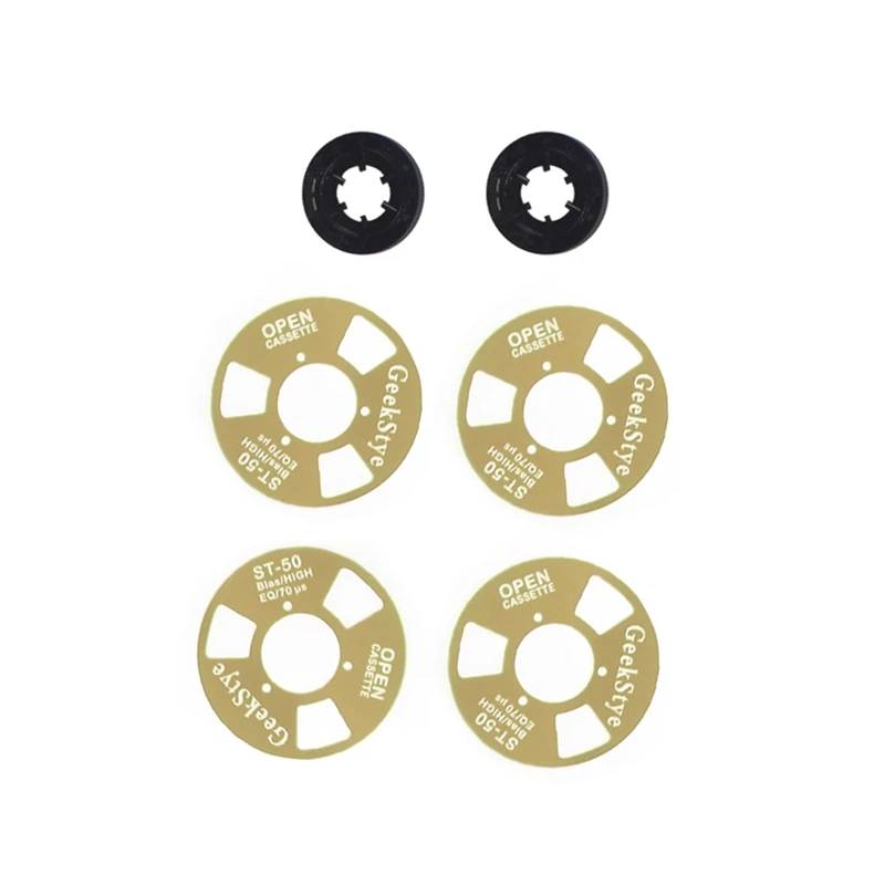 Pusta kaseta audio do nagrywania muzyki DIY Aluminiowa kaseta na szpulę Pusta kaseta