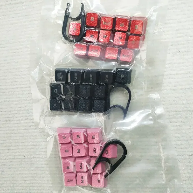 13-Key Anti-Slip KeyCaps Texture backlit keycaps for Logitech G413 G910 G810 G310 G613 K840 Mechanical Keyboard Omron axis body