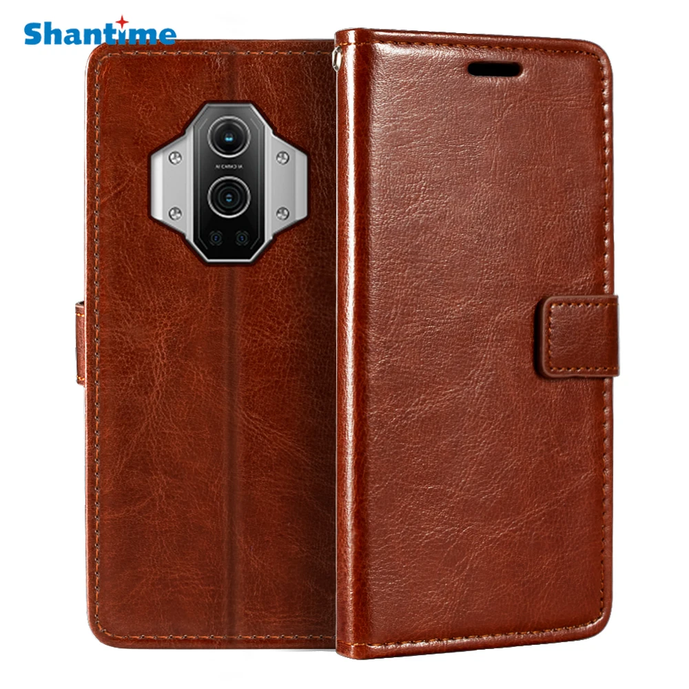 Etui na portfel Blackview BV9300 Premium PU magnetyczne etui z klapką z uchwytem na kartę i podpórką na Blackview BV9300