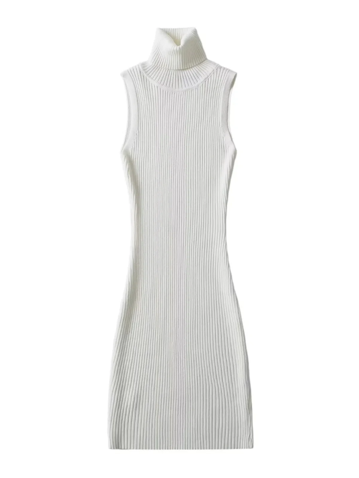 กระโปรงโยคะทรงเข้ารูป คอสูง ผ้าถัก เซ็กซี่ ยืดหยุ่น ทันสมัย สไตล์สาวเปรี้ยว โชว์เอว