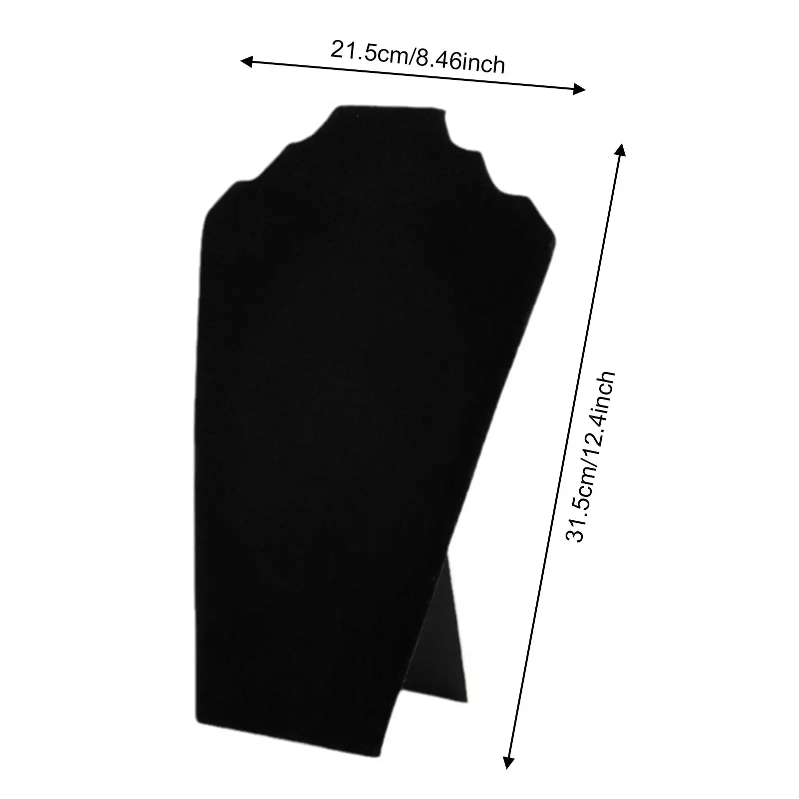 حامل عرض القلادة، حامل عرض المجوهرات القابل للطي، تمثال نصفي قابل للطي لخزانة الأعمال المنزلية