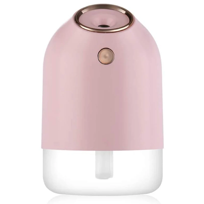 Rabbit Humidifier, Car USB Humidifier, Timed Water Replenishing Portable Humidifier, Colorful Mute Air Purifier, Pink