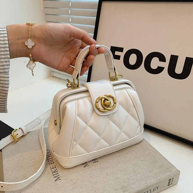 

Elegant Ladies Top Handle Satchel Bag Genuine Leather Shoulder Bag For Women Designer Office Work Bag