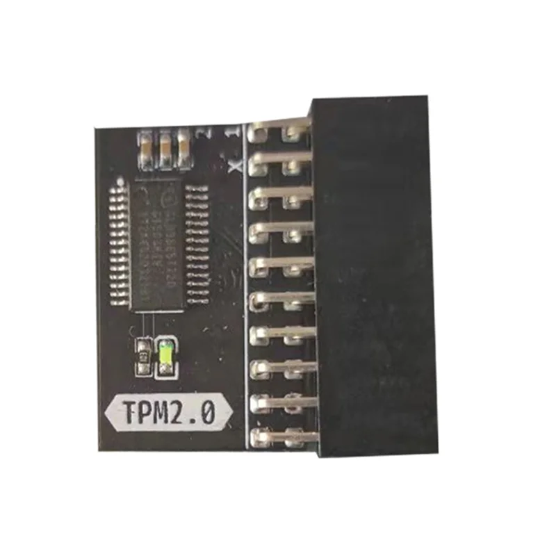 وحدة أمان أنيقة TPM 2.0 للوحات الأم جيجابايت 20-1 دبوس بطاقة ذاكرة تشفير معززة لحماية البيانات
