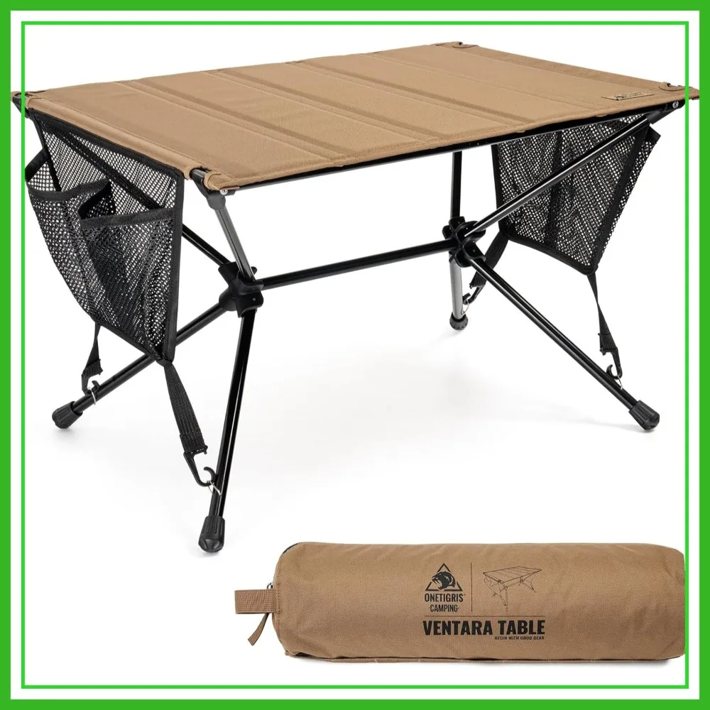 

Ultralight Camping Table, Quick Setup Foldable Table for Outdoor, 2.4 lbs Portable Picnic Table