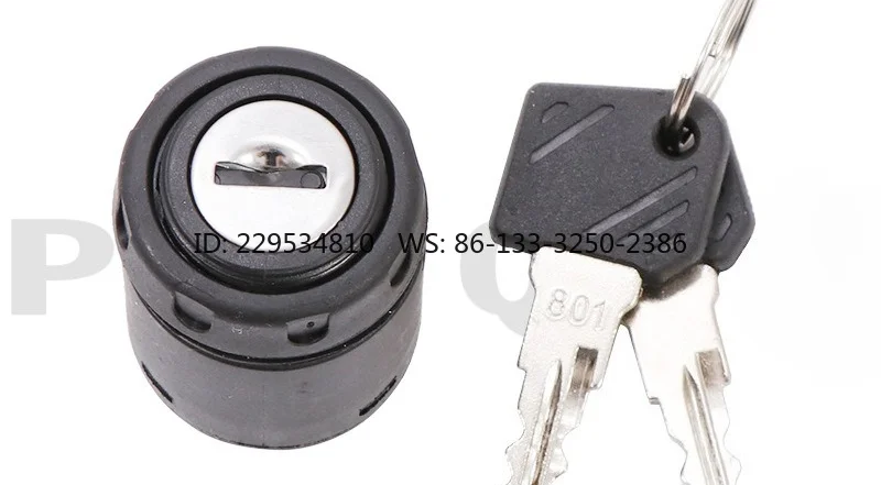 Linde Elec-tric For-klift K-ey 802 Ignition Switc-h St-art Loc-k Pow-er Lin-de Ele-ctric Fo-rklift 801 Cylind-er