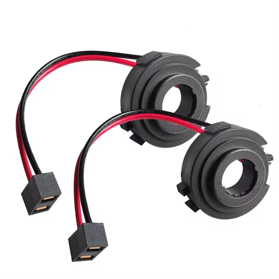 2Pcs/4Pcs/10Pcs H7 LED Socket Adapters For Golf 7 MK7 MK6 Tiguan Sharan Multivan Touran Scirocco Passat B7 Headlight Bases