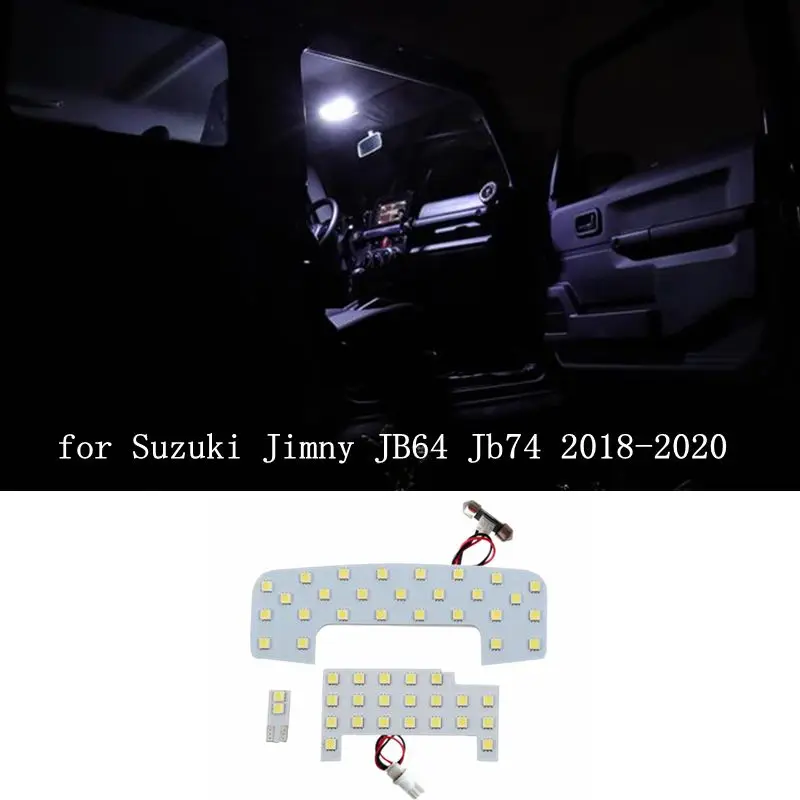 

For Suzuki Jimny JB64 JB74W Led Cabin Reading Lamp Interior Dome Map Light LED Light Ceiling Interior Lighting Upgrade Lamp 2020