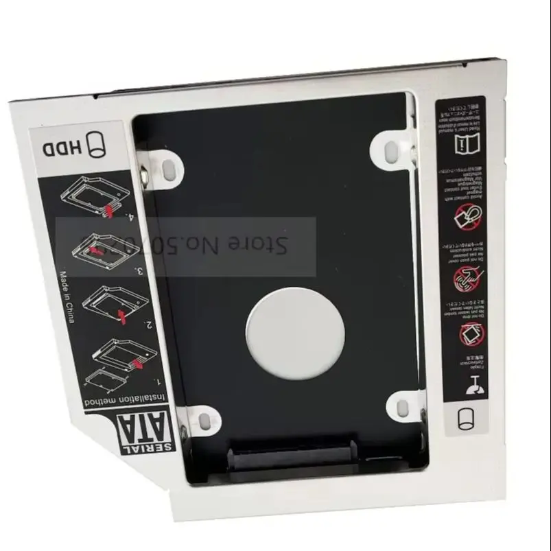 

Кронштейн-адаптер для установки второго 2.5-дюймового HDD/SSD в оптический отсек для Toshiba Satellite C850D S855 C870 P775 Qosmio X770 X775 X500 X505