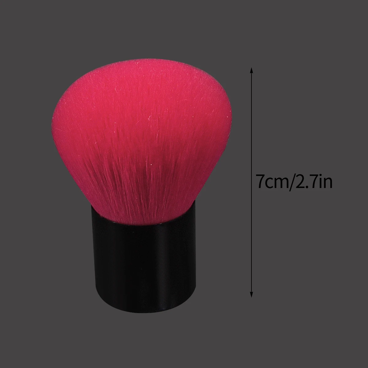 Pinceau de maquillage Kabuki, pinceau fond de teint en poudre, outil de beauté du visage polyvalent pour débutants, 1PC