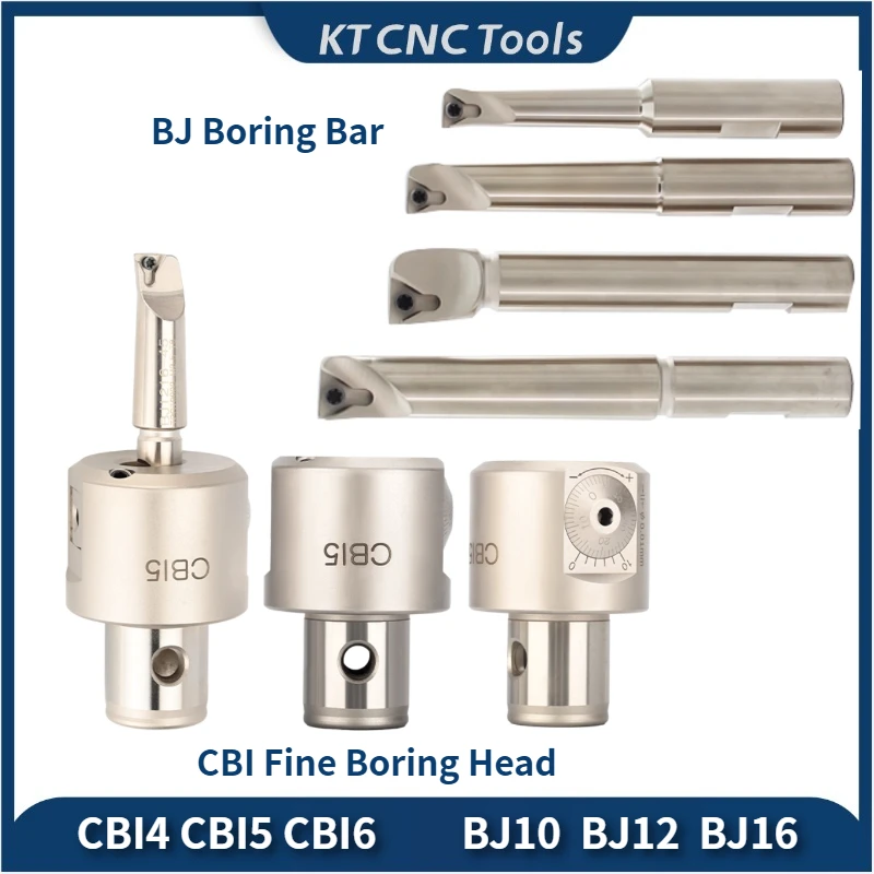 KT精密ボーリングヘッドCBI調整CBI4 CBI5 CBI6 BJボーリングバー、フライス盤用小口径加工LBKブラケットツール