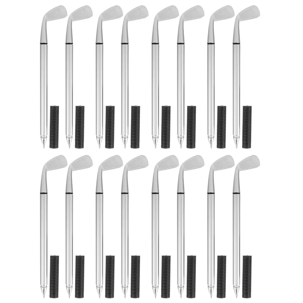 

16pcs Golfing Club Shape Ballpoint Pen Metal Design Office Desk Stationery Gift For Men Women Anniversary Wedding