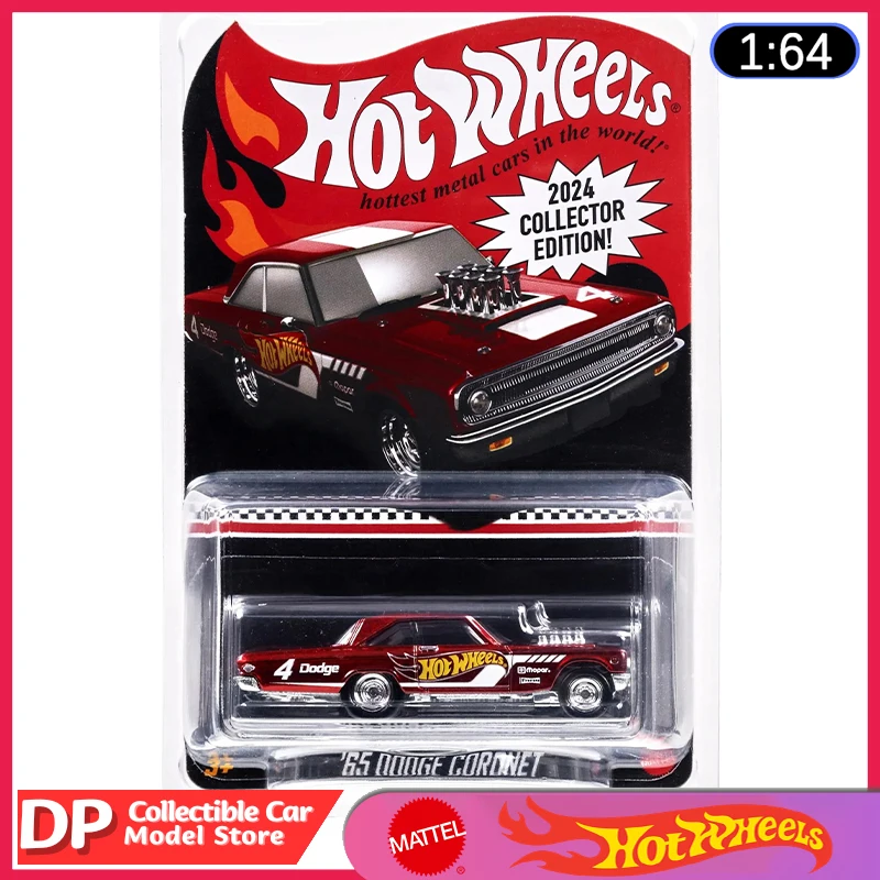 

Hot Wheels 2024 Collector Edition Cars '65 Dodge Coronet - Exclusive Model 1:64 Scale Die-Cast Vehicle,New Unopened Ship Now