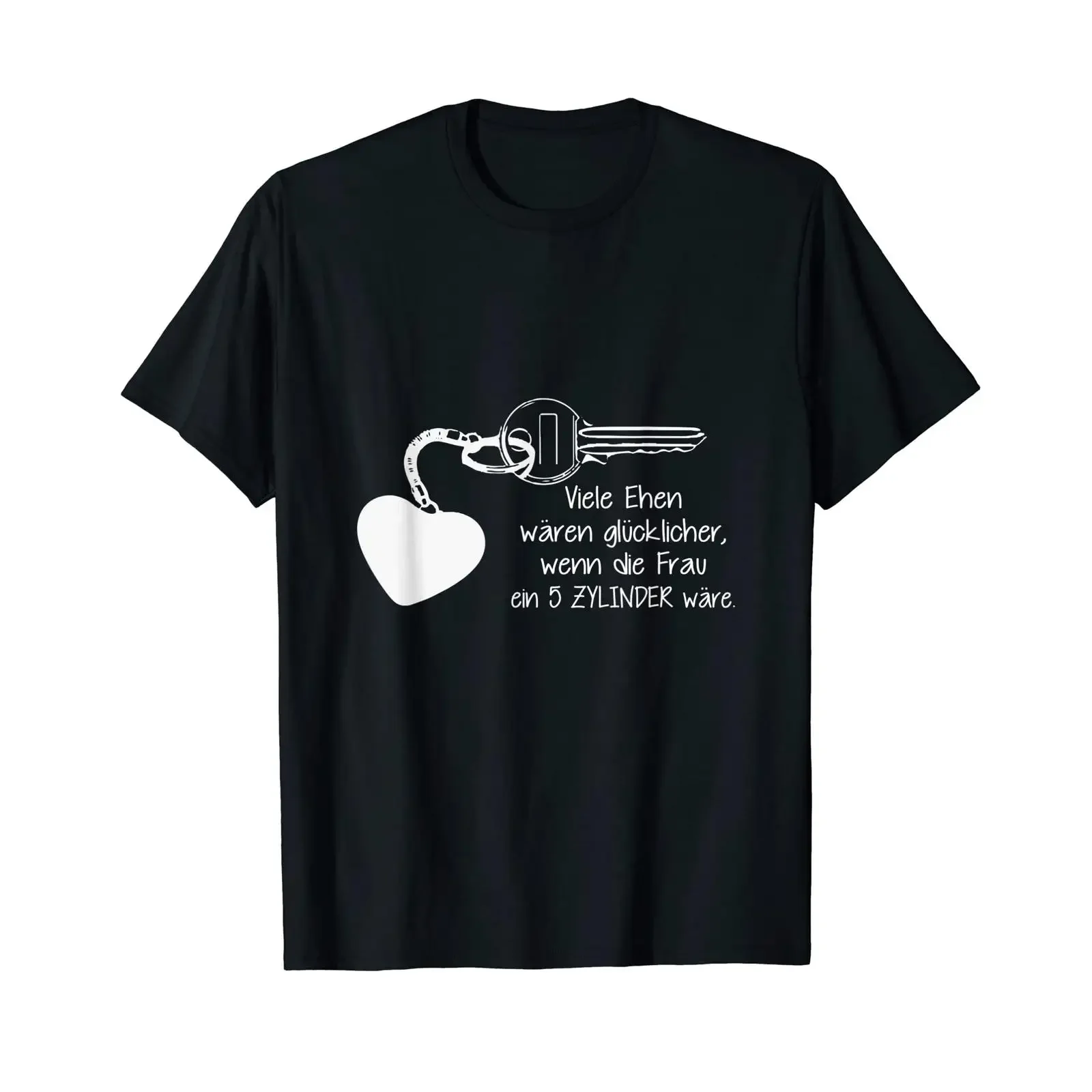 5 Cylinder Auto Piston Tuner Fan T Shirt black s vintage Washed Versatile fashion Stylish Casual Slightly designer clothes