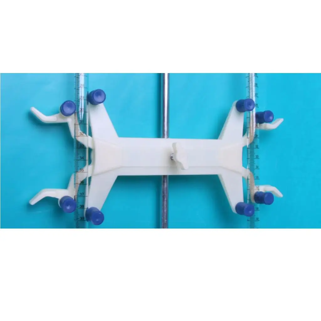suporte-de-titulacao-em-plastico-bracadeira-dupla-para-bureta-acessorio-leve-para-laboratorio-ideal-para-kits-de-experimentos-cientificos