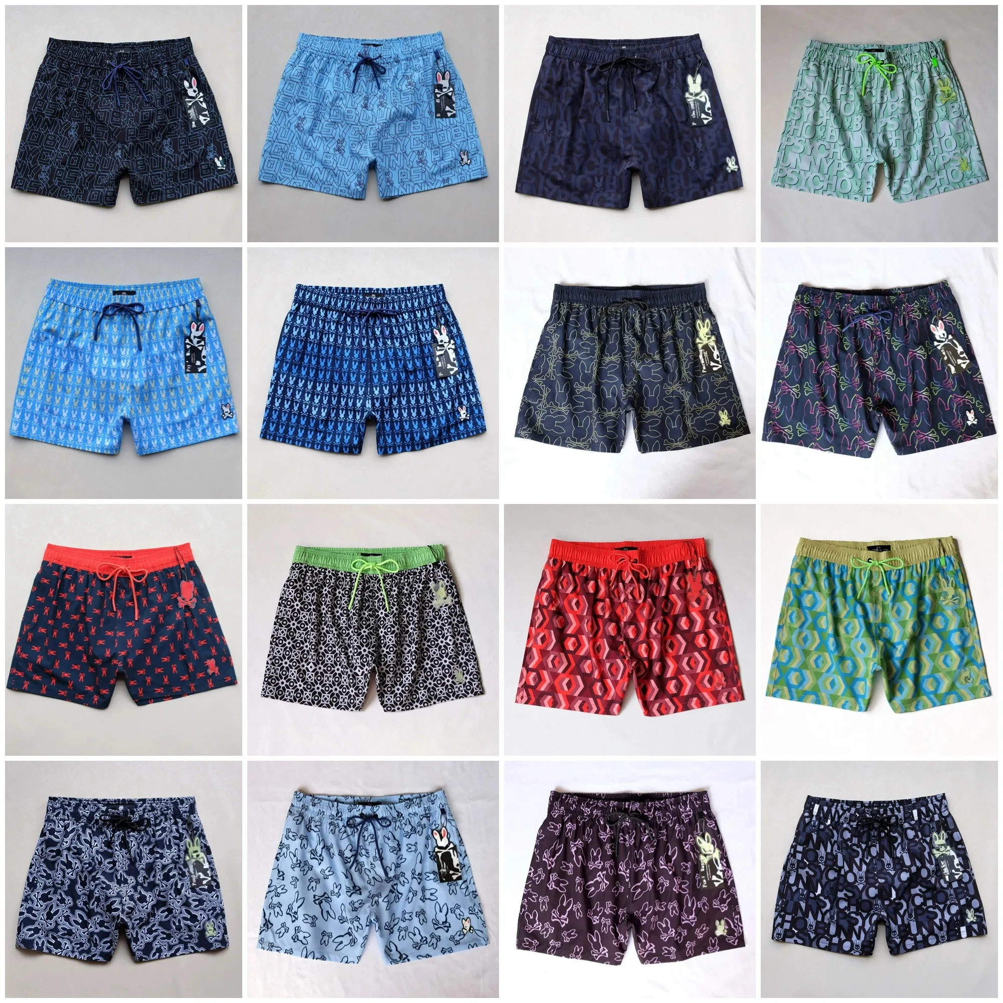 Fashionable And Sexy Brand Bunny Shorts Men Swimwear Waterproof Quick Drying Bermuda Mens Bathing Shorts Sexy Boardshorts