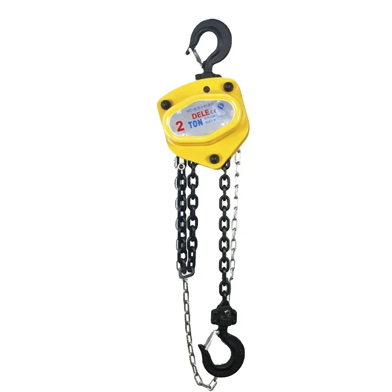 

High Quality Hand Operated Chain Block Hoist 10T Manual Hoist Chain Block Concrete Lifting Hoist