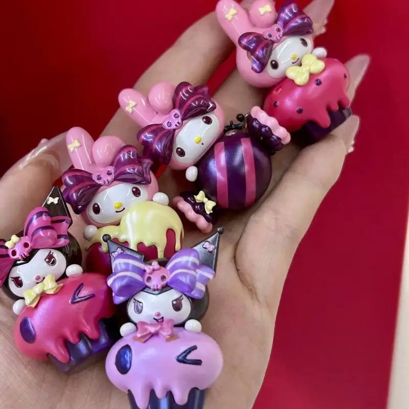 

Новая оригинальная серия Sanrio Sugar Heart Honey: мини-фигурки Куроми в слепых коробках, трендовые игрушки My Melody, подарок на день рождения для детей