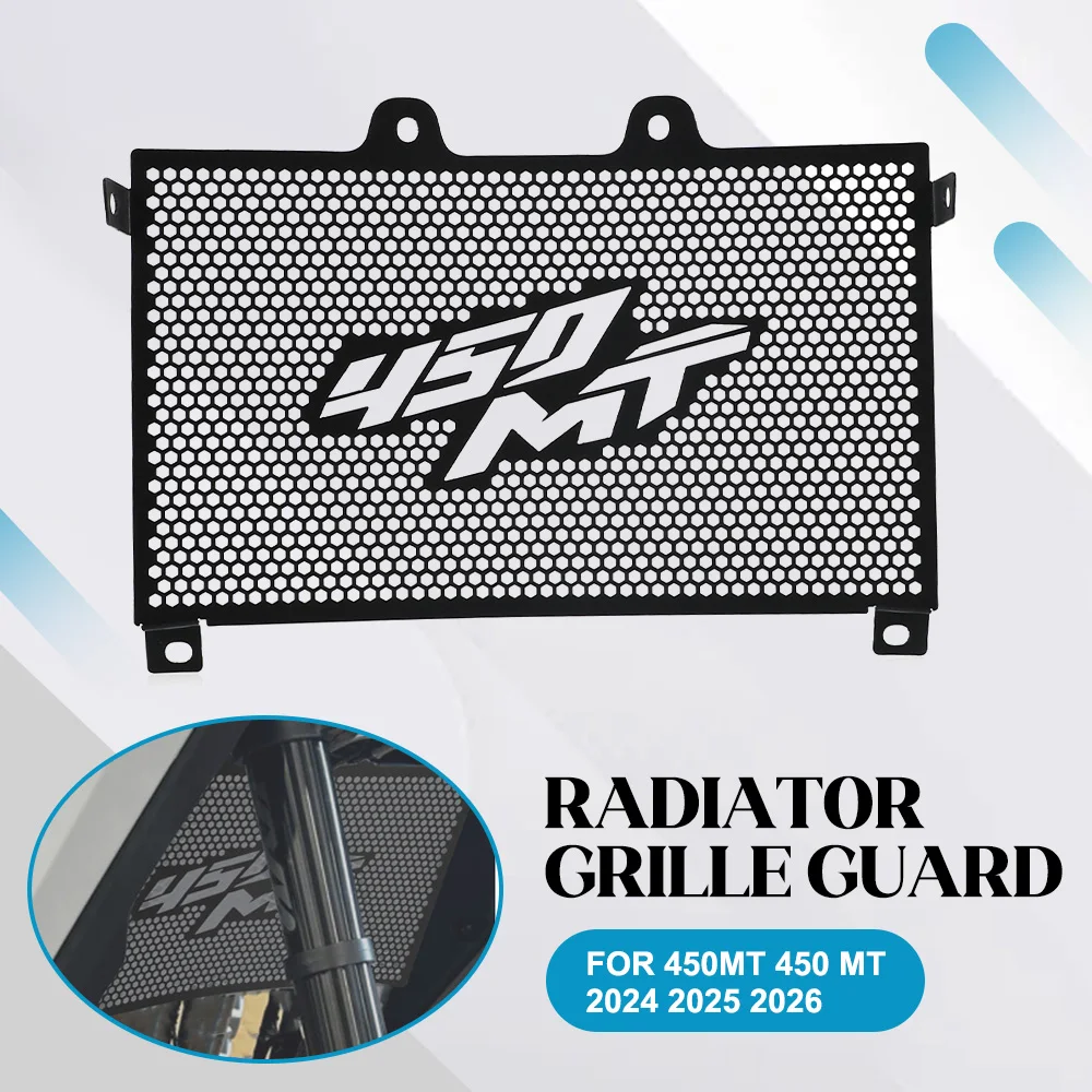

For CFMOTO CF MOTO 450MT 450 MT mt 2024 2025 2026 Motorcycle Accessories Radiator Grille Cover Guard Protection Protetor Parts