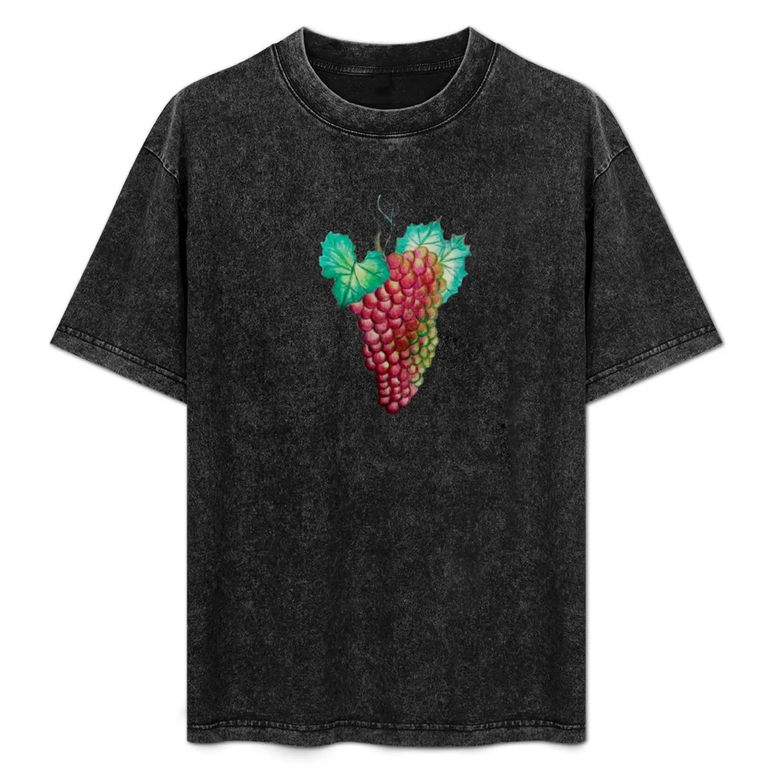 

Grapes T-Shirt No Iron Casual Short Sleeve Top