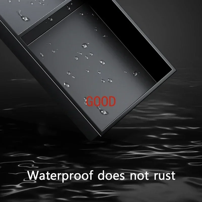 럭셔리 스테인레스 스틸 틈새 내장 욕실 스토리지 랙 회색 1/2/3/4 주방 샤워 룸 침실 용 램프가있는 바닥 틈새