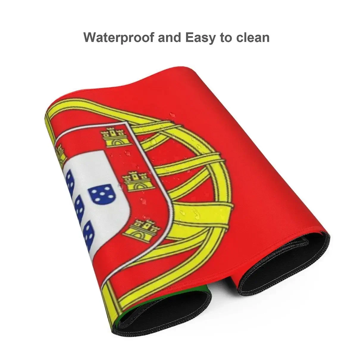 Bandeira do portugal grande mouse pad teclado do computador mouse tapete de jogos pc portátil tapete de mesa acessórios de escritório tapetes de mesa