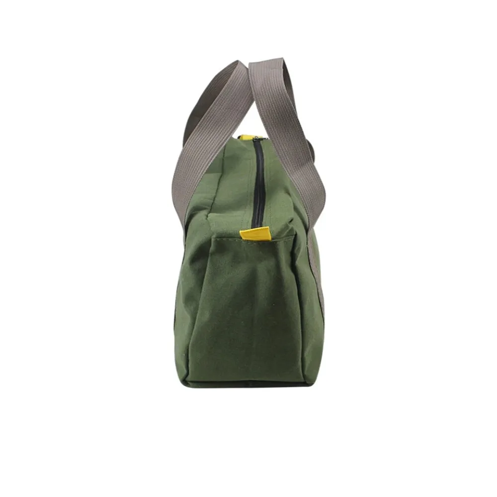 Useful Multifunction Tool Storage Bags Tool Kit Tool Carry Organizer Storage Bag Thickened Canvas Large Capacity Repair Bag
