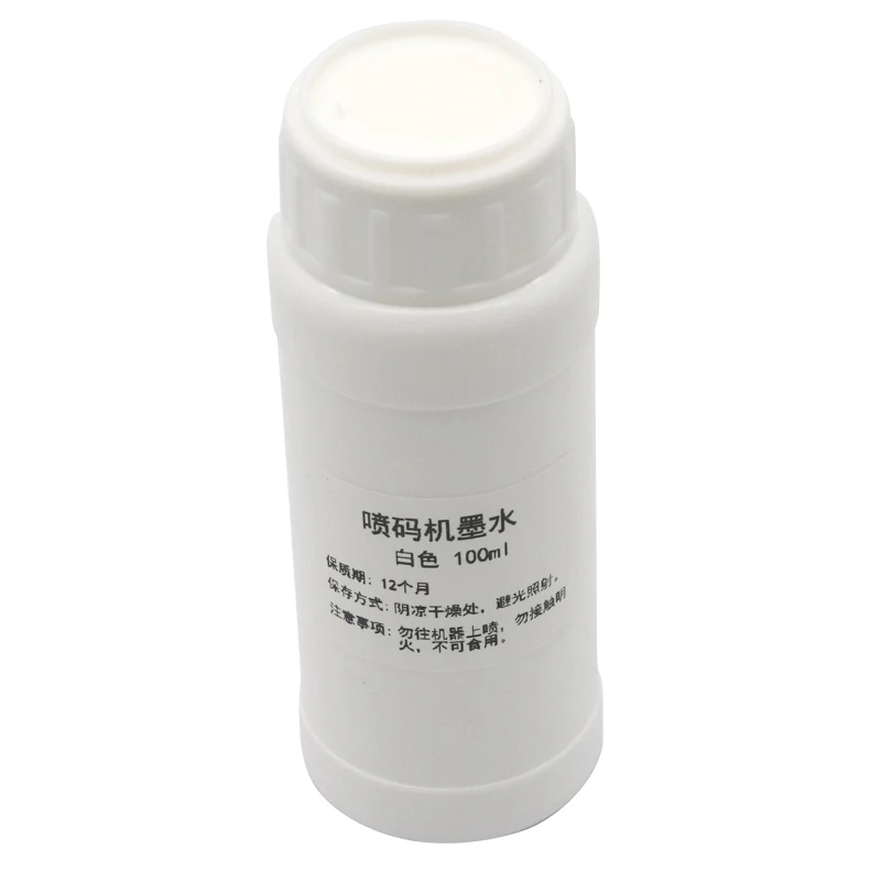 100ML Refillable Ink compatible 2588 JS10 JS12 for 12.7mm 25.4mm MiNi Printer Quick-drying Solvent Ink Portable Handheld Printer