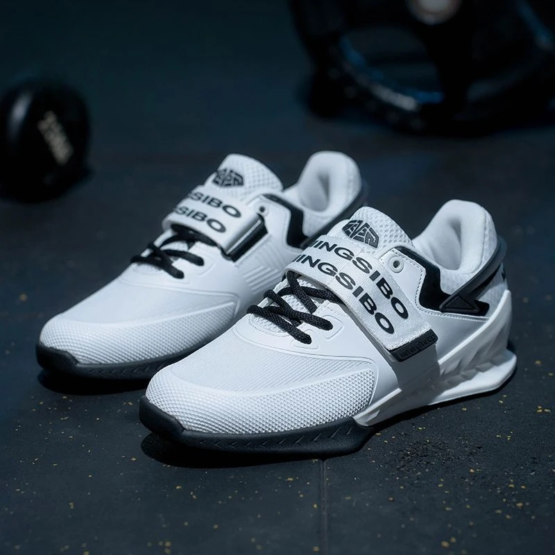 

Professional Squat Hard Pull Shoes for Couples Good Quality Weight Lifting Training Shoe Wearable Hard-Wearing Indoor Court Shoe