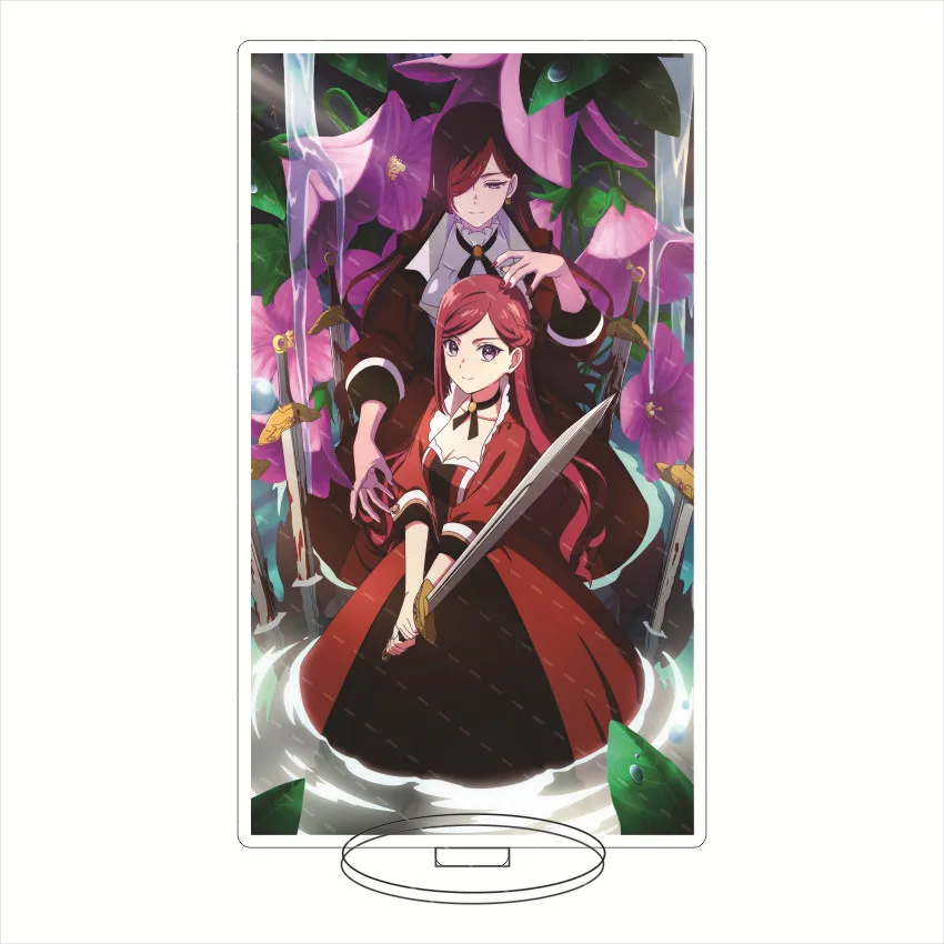 Anime The Most Heretical Last Boss Queen Acrylic Stand 15cm Frigia Plado Figure Kawaii Gift for Fans Room Decor Christmas Gift