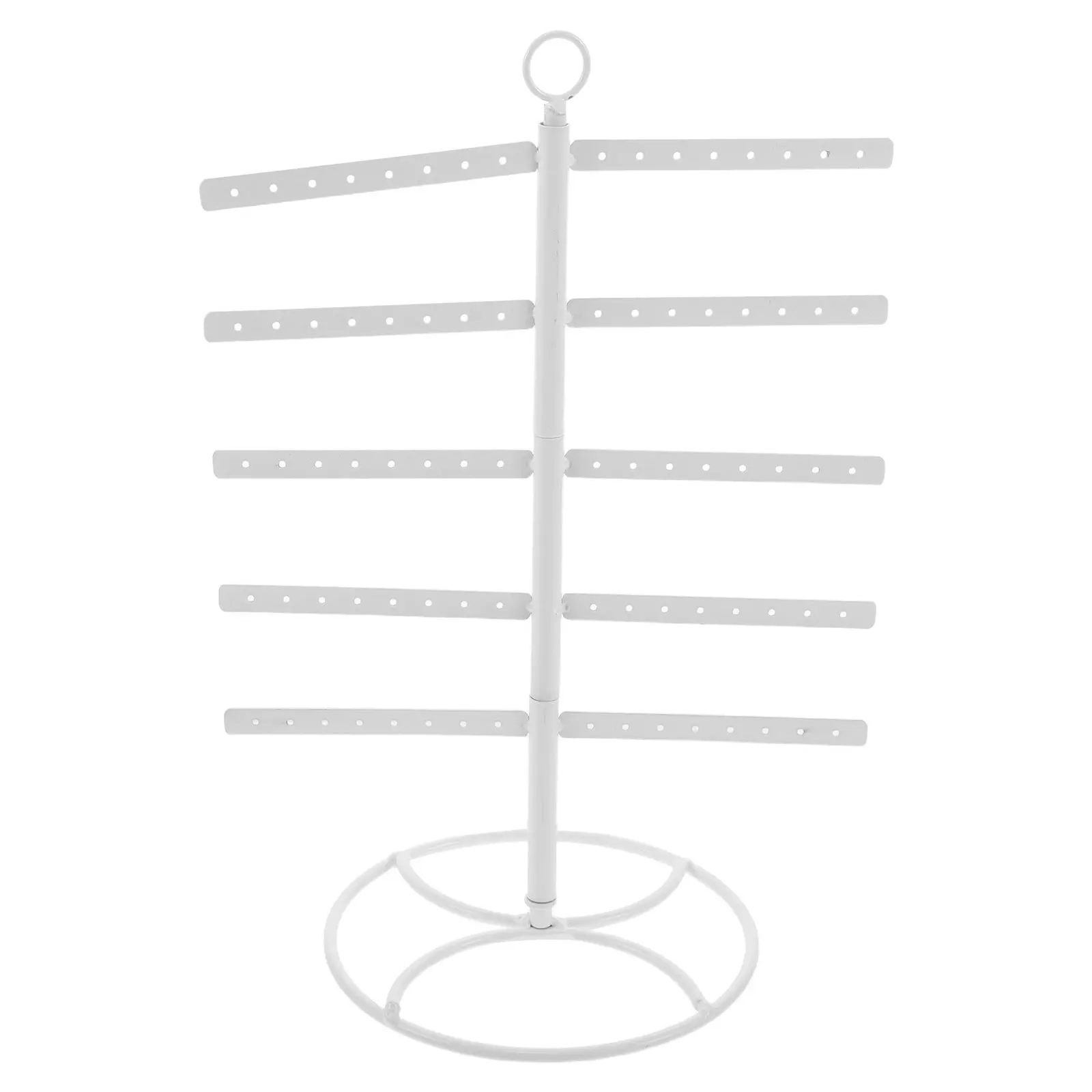 

Многоуровневый органайзер для хранения серег, металлическая Т-образная подставка для демонстрации украшений, для браслетов и ожерелий, для розничной продажи