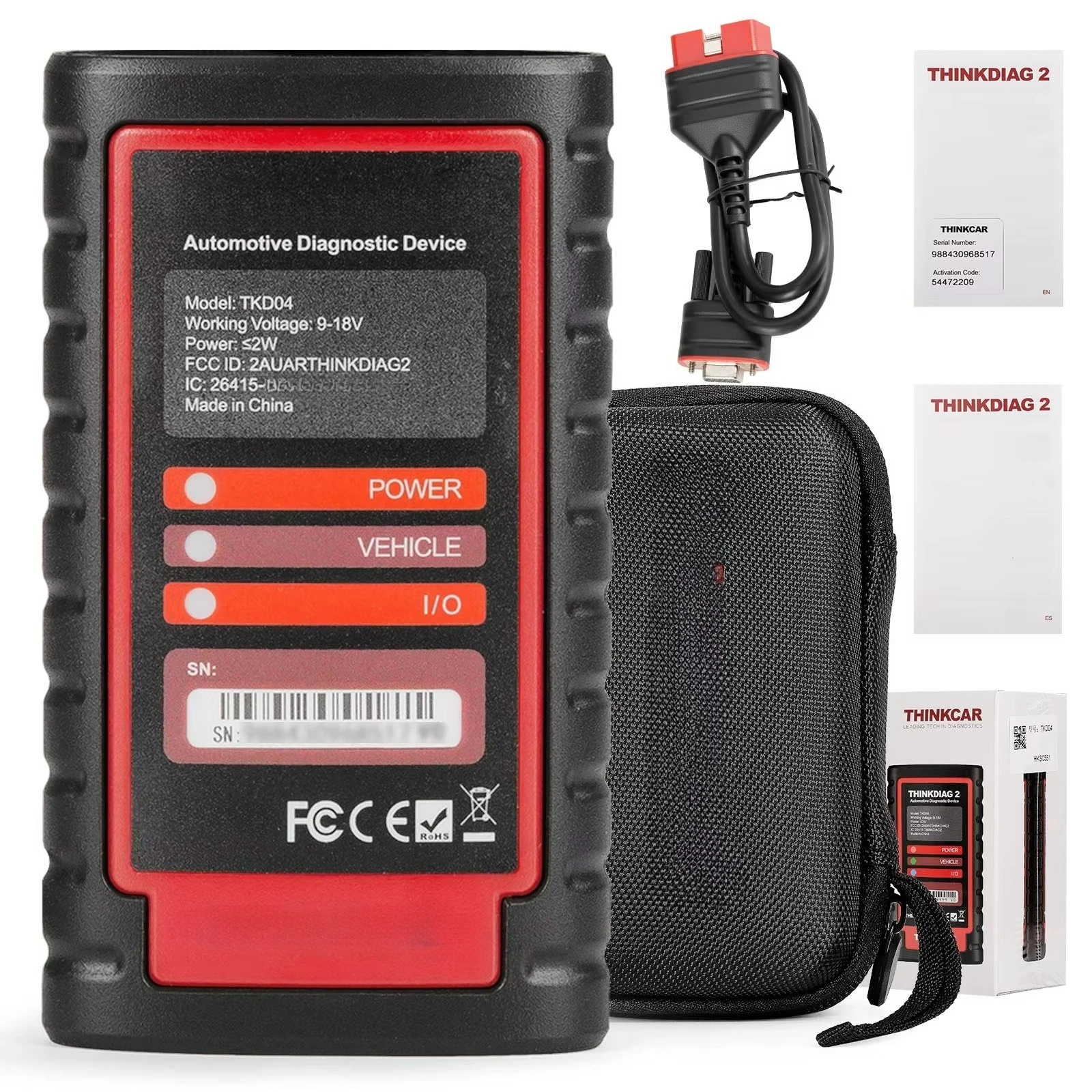 All System Support CAN FD Full Car Software 1 Year Free Update Auto Diagnostic Tool OBD-II Scan Scanner