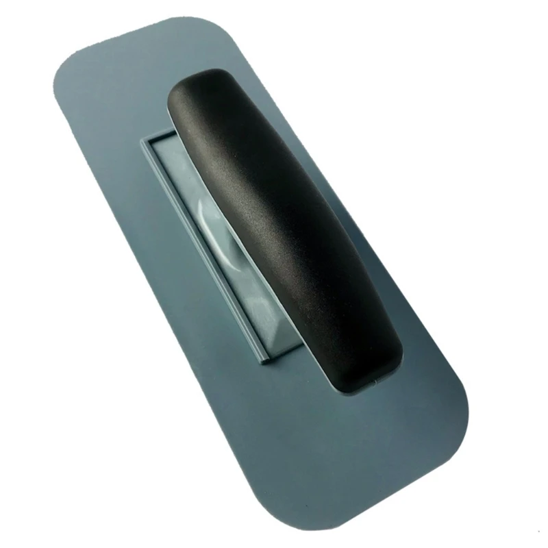 U55D Versatile Plastering Trowel 24cm Wide Blade Durability PP Construction For Concrete Lining Pool Coatings Tasks