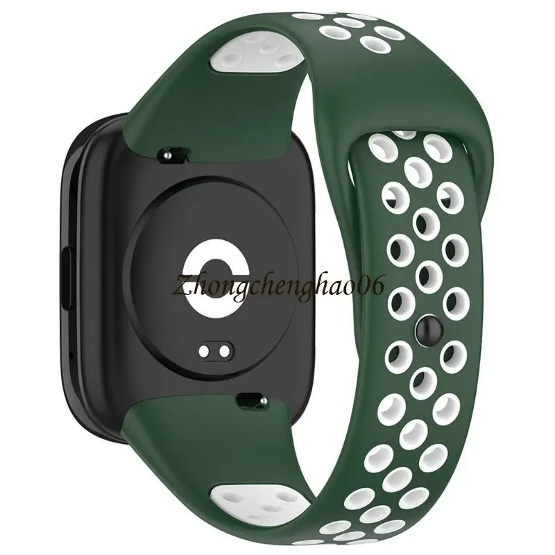 Silicone Rubber Watch Waterproof untuk Redmi Watch3 Lite Active Smartwatch 601F