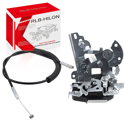 Imagen 1 del producto Conjunto de pestillo de bloqueo principal de puerta corredera izquierda o RHD derecha con Cable para Toyota Hiace Commuter 2005-2018 69330-26040