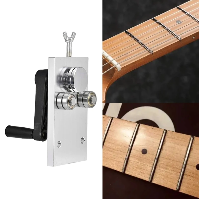 Ferramenta luthier para guitarra, dobrador fio fret, ferramenta dobra para guitarras, baixo, instrumento musical, dropship