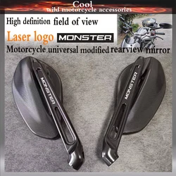 Rearview Mirrors For DUCATI MONSTER S2R 800 696 796 795 797 821 695 m1100 620 750 900 600 400 Motorcycle Rear View Mirror Side