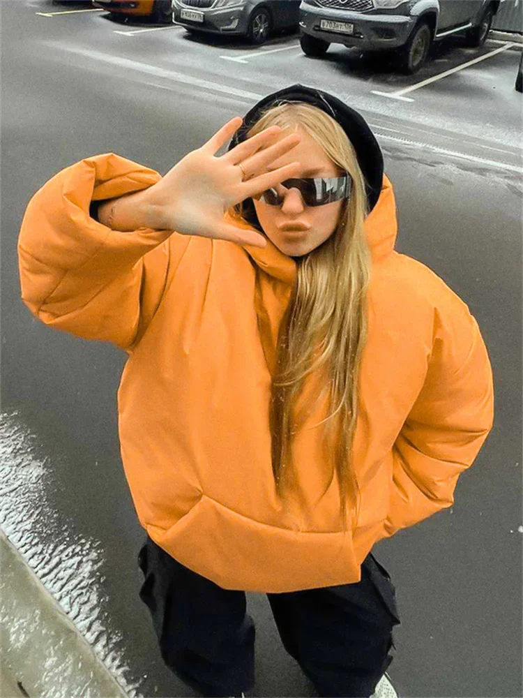 Tossy-Sudadera con capucha para mujer, abrigo holgado de retales de manga larga, con bolsillos, color liso, para invierno